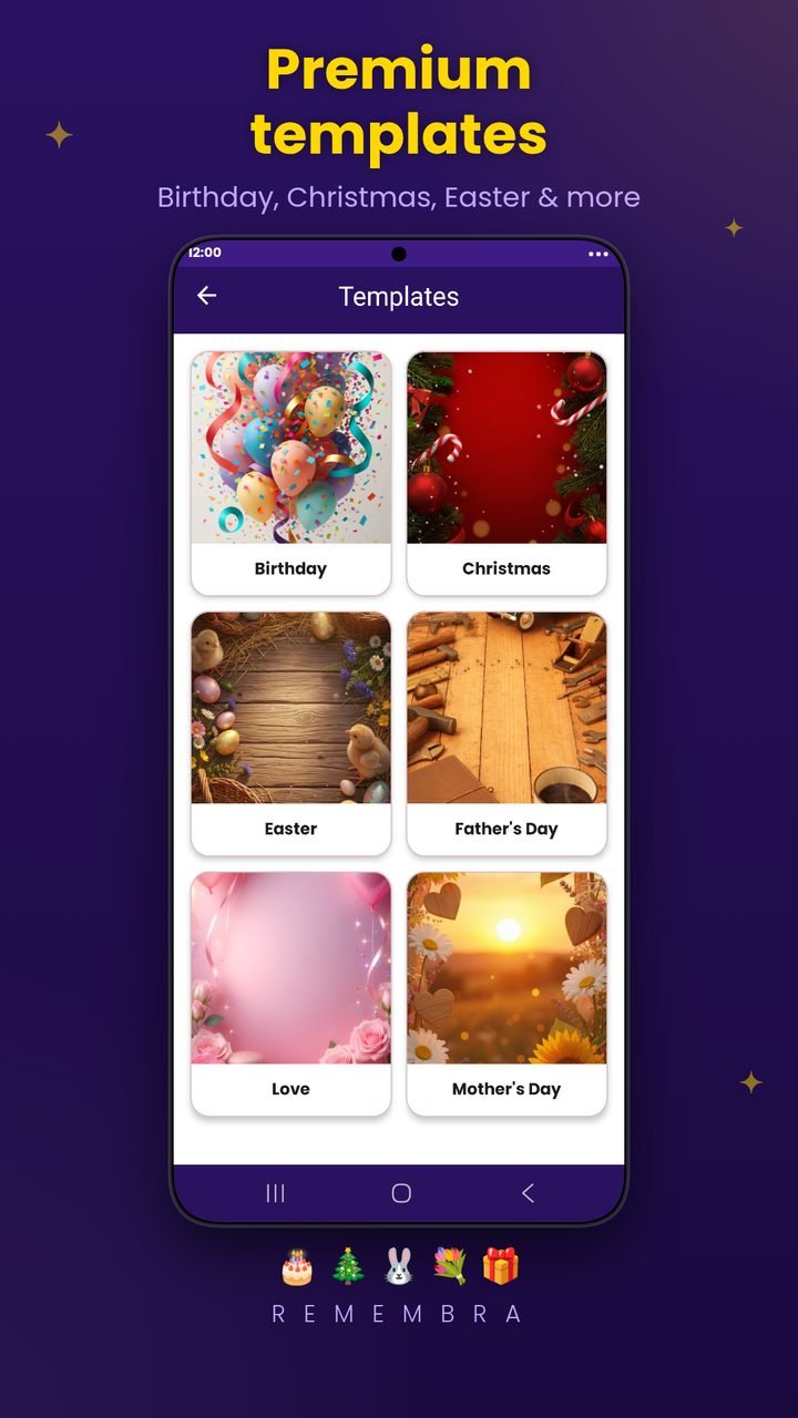Remembra — premium templates
